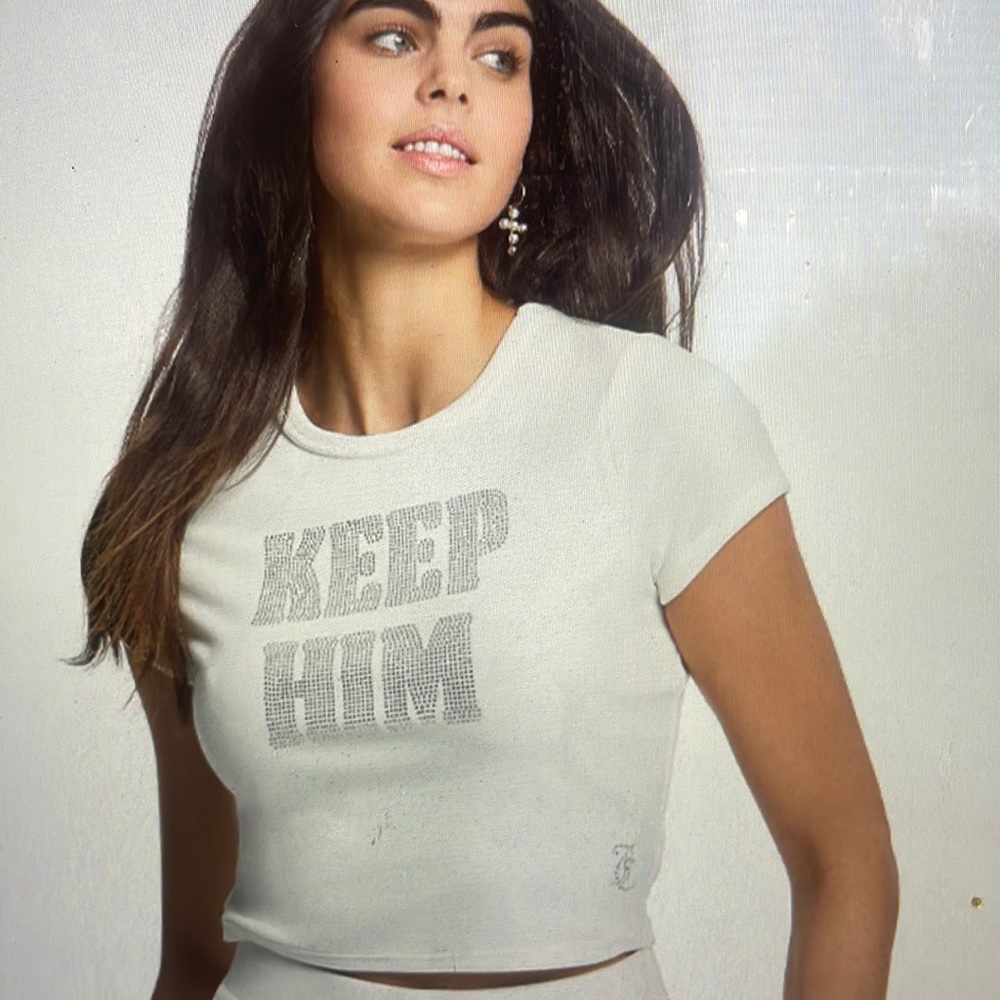 Juicy Couture Velour Baby Tee NWT